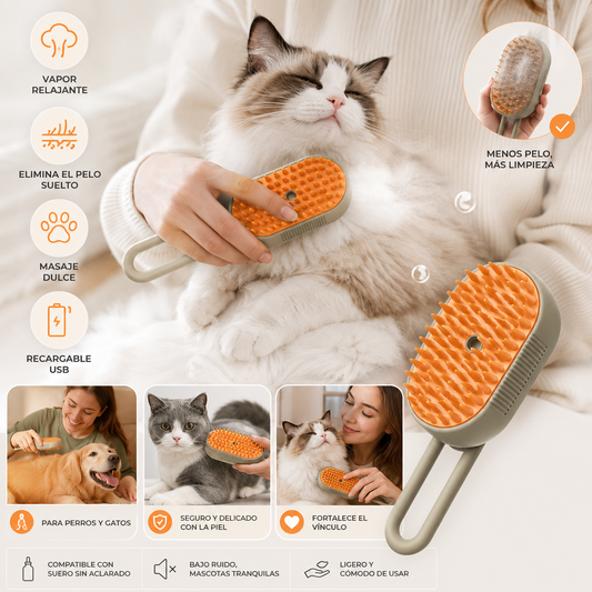 cepillo para perros y gatos