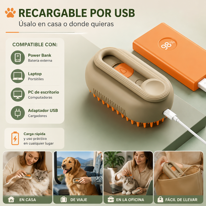 cepillo para perros y gatos